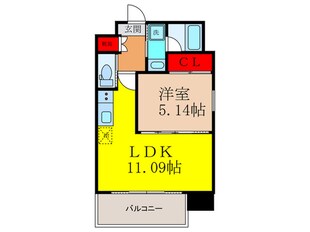 プレジオ荒本新町の物件間取画像